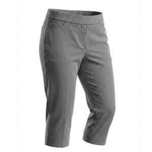 Anne Klein Womens 34" Waist Pull On Stretch Capri Pant